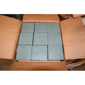 Summitville 3 7/8 "x 3 7/8" Carrelage mural à texture verte 10 pieds carrés 5mm pour revêtement de sol extérieur Parcs Firebrick 3 7/8 "Carrelage - Product Image 1