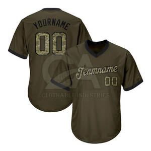 Team Wear <b>Men</b> Baseball Jersey Low MOQ Light <b>Weight</b> <b>Men</b> Baseball Jersey Summer Wear Sports Whole - Product Image 1