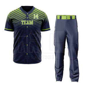 Vêtements de sport sur mesure uniforme de baseball vêtements d'équipe uniforme de baseball professionnel uniforme de baseball pour unisexe - Product Image 1
