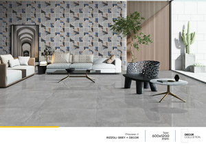 Azulejo de lujo más vendido 600x1200mm Piedra pulida Suelo texturizado Resistente al desgaste, losas de porcelana baratas para paredes - Product Image 4