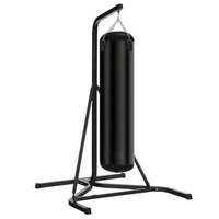 Sac de frappe de boxe robuste pour entraînement de fitness en salle de sport, en cuir de couleur personnalisée, prix de gros