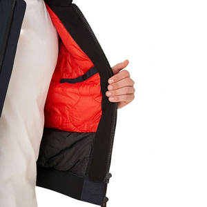 Veste bomber d'hiver à capuche imperméable et respirante en toile imprimée de haute qualité sur mesure OEM pour hommes - Product Image 6