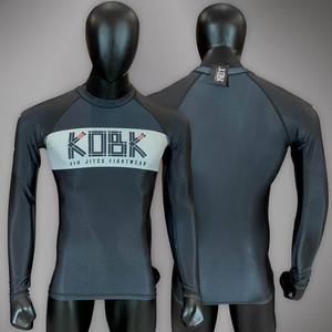 OEM Wholesale Custom Logo <b>MMA</b> <b>Rash</b> <b>Guard</b> for Men Compression Baselayer Wear with BJJ Sublimated Designs - Product Image 1