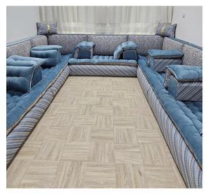 Sofá estilo Majlis árabe, diseño clásico, elegante conjunto para sala de estar, asientos de esquina de lujo, diseño que ahorra espacio - Product Image 1