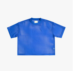 เสื้อยืดคอกลมแขนสั้นสำหรับผู้ชายเสื้อคอลูกเรือสีทึบผ้าคอตตอนใส่ได้ทั้งชายและหญิง - Product Image 2