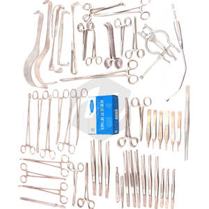 Ensemble complet d'instruments médicaux chirurgicaux de laparotomie pédiatrique de 108 pièces pour la chirurgie générale stérilisable de qualité médicale supérieure - Product Image 5