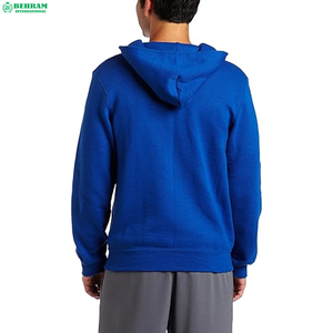เสื้อฮู้ดซิปแบบใหม่ น้ำหนักเบา แห้งเร็ว ระบายอากาศได้ดี สำหรับทุกเพศทุกวัย แฟชั่นเสื้อกันหนาวผ้าฟลีซ 100% ผ้าฝ้าย ขายส่ง - Product Image 6