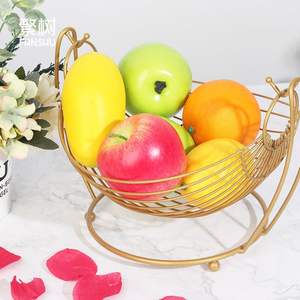 Contenedor de almacenamiento de Metal de alambre de hierro negro más vendido para el organizador del hogar cestas de frutas y alimentos a un precio económico - Product Image 6