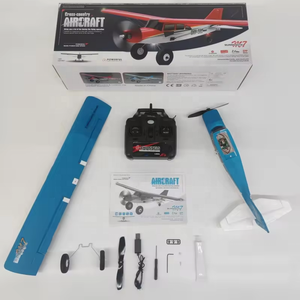 SJY-QIDI-560 Aeromodello RC Fuoristrada 4CH Piccolo Aereo Telecomandato con Luci, Motore Brushless, Kit di Montaggio per Principianti, Giocattolo Volante - Product Image 3