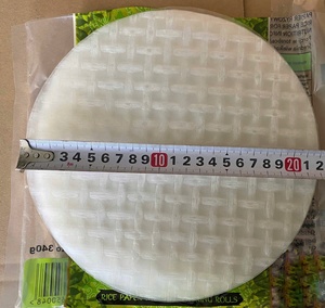 Papel de arroz vietnamita de calidad de la UE 16CM/ 22CM/ 28CM/ 32CM BANH DA NEM/ PAPIER DE RIZ / GALETTE DE RIZ POUR NEM (Sra. Ellen) - Product Image 3