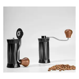 Molinillo de Café Manual Profesional, Totalmente Metálico, Fácil de Limpiar, Antiadherente, Antideslizante, Portátil, con Muela de Precisión para el Hogar y Viajes - Product Image 1