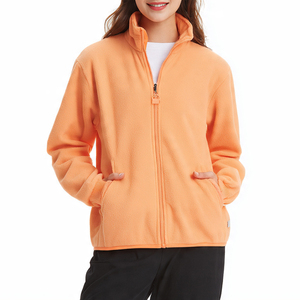 Chaqueta de Forro Polar con Cremallera Estampada OEM para Hombre y Mujer, Chaquetas de Forro Polar con Capucha Sublimadas para Hombre y Mujer - Product Image 5