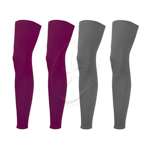 Haute élasticité Legging jambe ensembles hommes femmes glace soie cyclisme jambières Anti-uv crème solaire basket-ball football sport - Product Image 1