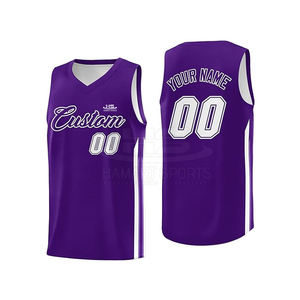 Maillot de basket-ball 2025 à vendre, sur mesure, réversible, impression personnalisée, maillot de basket-ball - Product Image 2