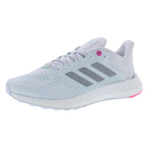 Adidas Pureboost 21รองเท้าผู้หญิงสี: รองเท้าสีขาว/สีเงิน/สีมิ้นท์ใส100% ของแท้ - Product Image 1