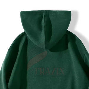 Sweats à capuche décontractés avec fermeture éclair et strass Fashion Wear Taille adulte Dernière conception Sweats à capuche en coton mélangé avec fermeture éclair et strass en gros - Product Image 2