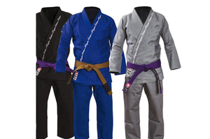 Fabricante deportivo Vinor alta calidad 100% algodón Karate uniformes Gi's transpirable duradero Unisex adulto artes marciales chaquetas - Product Image 5