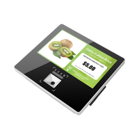 Terminal de Pago Autoservicio de 8 Pulgadas para Pared/Escritorio con Windows 10/Android 11, Wi-Fi 6 y Bluetooth 5.2, 1 Año de Garantía