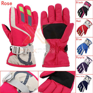 Vente directe d'usine, gants de ski imperméables à doigts entiers, hiver, unisexe, personnalisables - Product Image 3