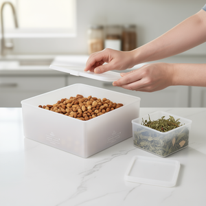 Burkle GmbH Cajas Cuadradas Multiusos de Alta Calidad y Duraderas, Contenedores y Jaulas de Almacenamiento - Product Image 2