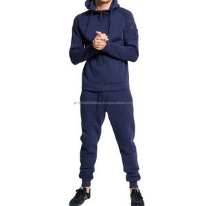 Conjunto de Chándal para Hombre, Logotipo Personalizado, Chándales para Hombre de Manga Larga, Conjuntos de Chándal de Forro Polar Técnico, Transpirables, Calidad al por Mayor - Product Image 2