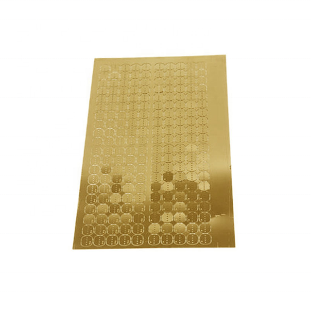 Custom Copper Chemical Etched Semiconductor Lead Frame for Tiny Parts