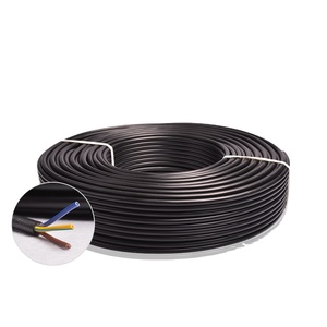 สายไฟฟ้าไทรอัมพ์ รุ่น <span class=keywords><strong>AVVR</strong></span> 2*0.2มม. 12/0.151AS เส้นผ่านศูนย์กลางภายนอก 4.3 มม. 70 องศา 300 โวลต์  ทองแดงเปลือย ฉนวนพีวีซี พร้อมตัวอย่างฟรี - Product Image 1