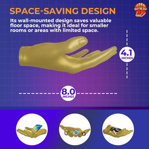 Soporte de Pared Multifuncional Moderno para Balones, Organizador de Juguetes para Sala de Estar, Ecológico y Duradero - Product Image 6