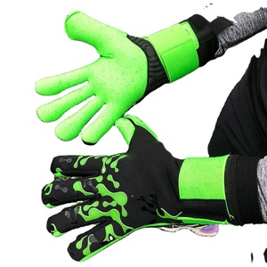 Gants de gardien de but de football professionnels, protection en latex, tricot en nylon, matériau PU, Guantes De Arquero Futbol, gants de football - Product Image 1