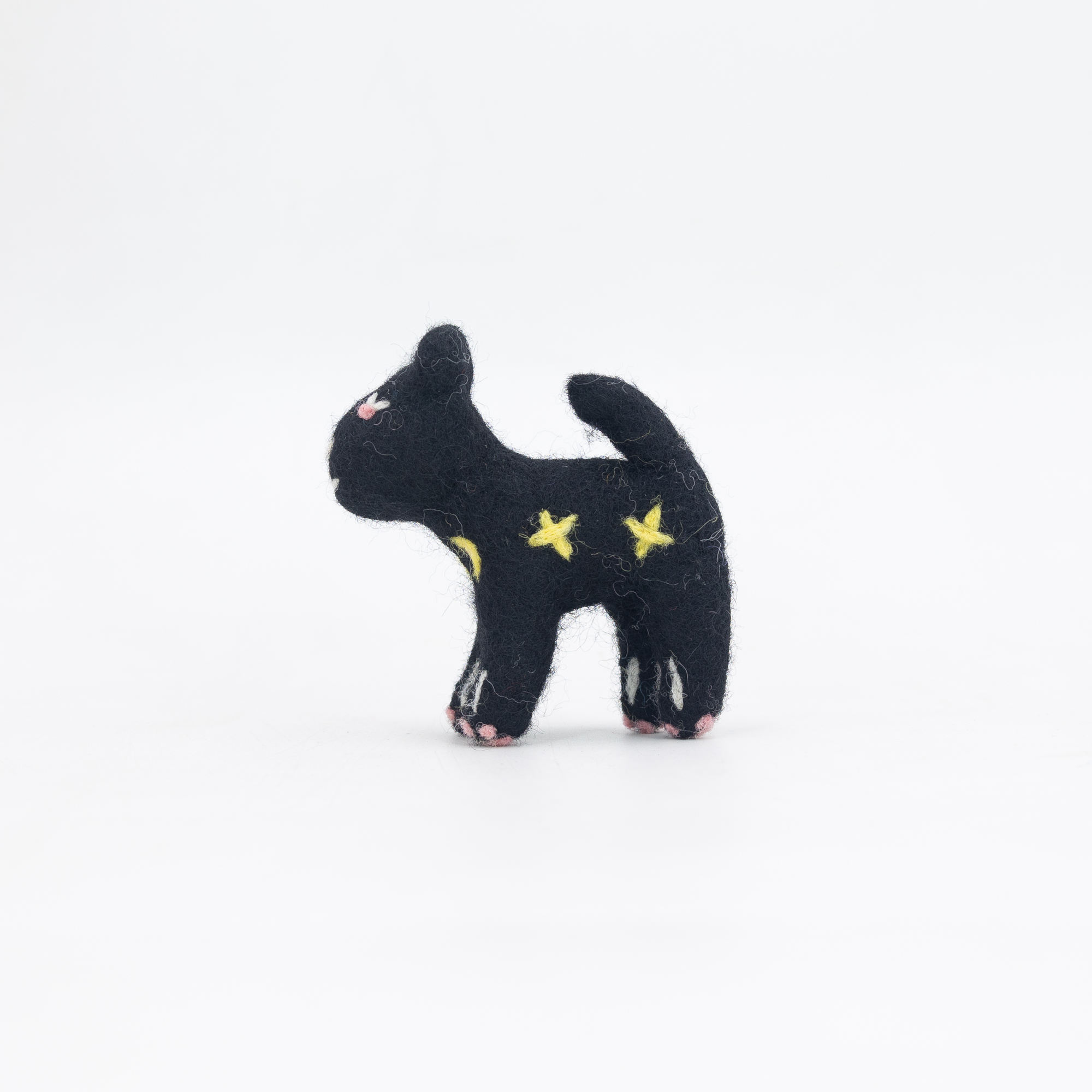 แมวขนสักหลาดลายดาว