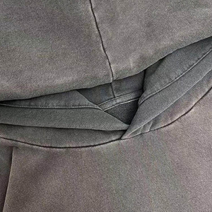 Survêtement décontracté personnalisé de haute qualité Conception à capuche en vrac Poignets côtelés Ourlet 100% coton Coutures durables et lourdes pour une longue durée - Product Image 6