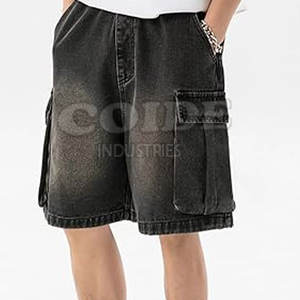 Pantalones cortos para hombre más vendidos Diseña tu propio logotipo Pantalones cortos vaqueros para hombre Pantalones cortos transpirables de secado rápido para hombre - Product Image 6