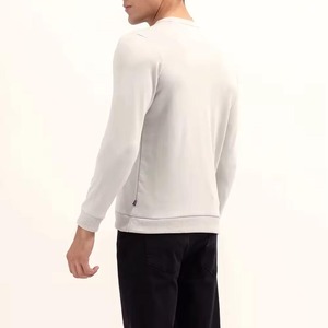 Sweat-shirt unisexe à col rond personnalisé Pull-over en coton mélangé de plusieurs couleurs Sweat-shirt décontracté de haute qualité pour hommes - Product Image 4