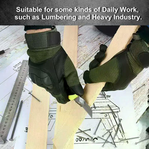 Gants tactiques à doigts entiers personnalisés en usine pour les activités de plein air-Escalade Tir Cyclisme avec logo personnalisé - Product Image 4