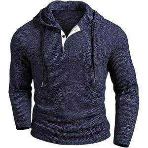 Sudadera con Capucha de Invierno para Hombre, Estilo Urbano, 100% Algodón, Transpirable, de Secado Rápido, con Diseño de Bolsillo, Personalizable, OEM/ODM, Suministro al por Mayor - Product Image 1
