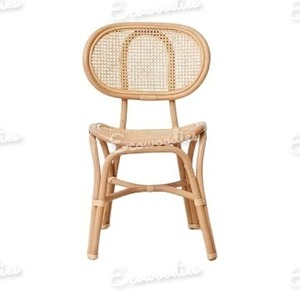 Hôtel Morden Resort balcon extérieur dossier haut chaise en bambou osier élégant pour salon de jardin balcon cour plage extérieur - Product Image 4