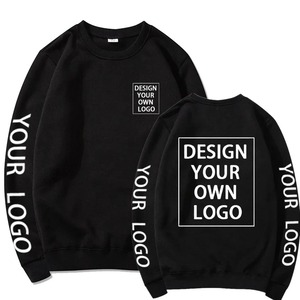 เสื้อกันหนาวคอกลมมีฮู้ดสำหรับผู้ชาย/ผู้หญิงพิมพ์ข้อความแบบ DIY โลโก้กำหนดเอง - Product Image 3