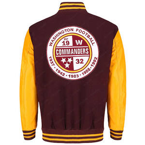 Street Wear Letterman Varsity Bomber Jacket for Men 100% Wool Bomber Baseball Varsity Jacket Letterman Varsities Coats for Adult - Product Image 3