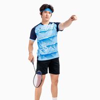 SMASH Vêtements de sport de badminton et de tennis de haute qualité, 100% polyester, légers, respirants, extensibles, avec logo personnalisé