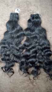 Pas cher 8 10 12 14 16 18 20 36 38 pouces Remy humain brut indien paquets de cheveux raides cheveux humains - Product Image 3