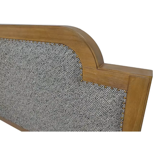 Cabecera Queen Tailored, muebles de boutique para un resort de montaña inspirado en la naturaleza. Muebles finos de interior hechos de caoba. - Product Image 4