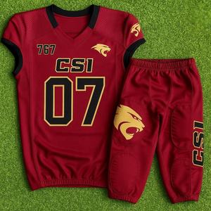 Maillot de football américain Peyton Manning orange, qualité supérieure, brodé, prêt à être expédié - Product Image 1