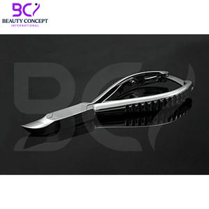 Heavy-Duty Curved Blade Nail Clippers for Thick Nails Back-<b>Lock</b> Toenail Clippers Stainless Steel Podiatry Nippers - Product Image 6