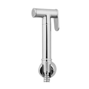 Popular Brass Toilet Handheld Bathroom Bidet Sprayer Shattaf Set With Hose And Holder Brass Shattaf Set