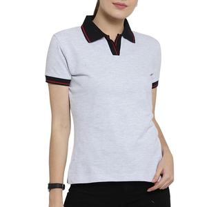เสื้อโปโลสำหรับผู้หญิงเสื้อโปโลแขนสั้นใส่สบาย - Product Image 1