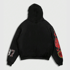 ชุดวอร์มมีฮู้ดกันหนาวมีฮู้ดสำหรับผู้ชายชุดวอร์ม2ชิ้นแบบลำลองมีสไตล์ออกแบบได้ตามที่ต้องการ - Product Image 3