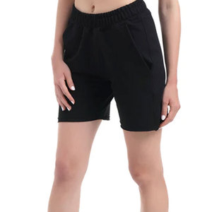 <b>Women's</b> High Quality Plus Size Fitness Sweat <b>Shorts</b> Custom Logo Embroidered Deco Pocket Casual Sport Style Fleece - Product Image 5