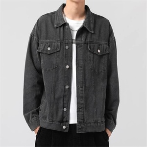 Chaqueta vaquera personalizada al por mayor de fábrica de alta calidad, ropa de hombre, chaqueta vaquera informal deportiva para hombre - Product Image 4
