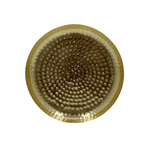 Placa de pared de Metal colgante, pegatina martillada chapada en latón, pintura esmaltada, artesanos, Panel de pared, Relojes hechos a mano - Product Image 1