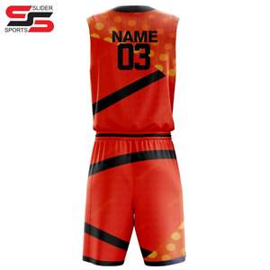 Ensembles de basket-ball personnalisés Maillot et short Maillot de basket-ball à sublimation Conception uniforme Vêtements de sport Uniformes de basket-ball - Product Image 2